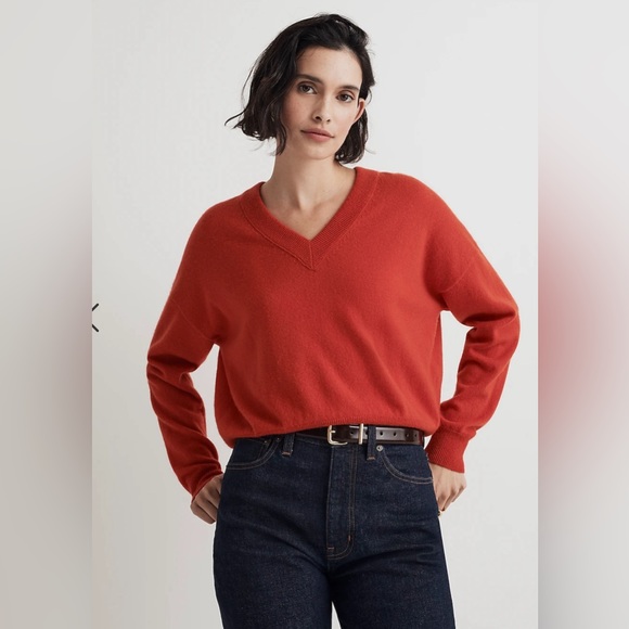 Madewell Sweaters - Madewell (Re)sponsible Cashmere V-Neck Sweater